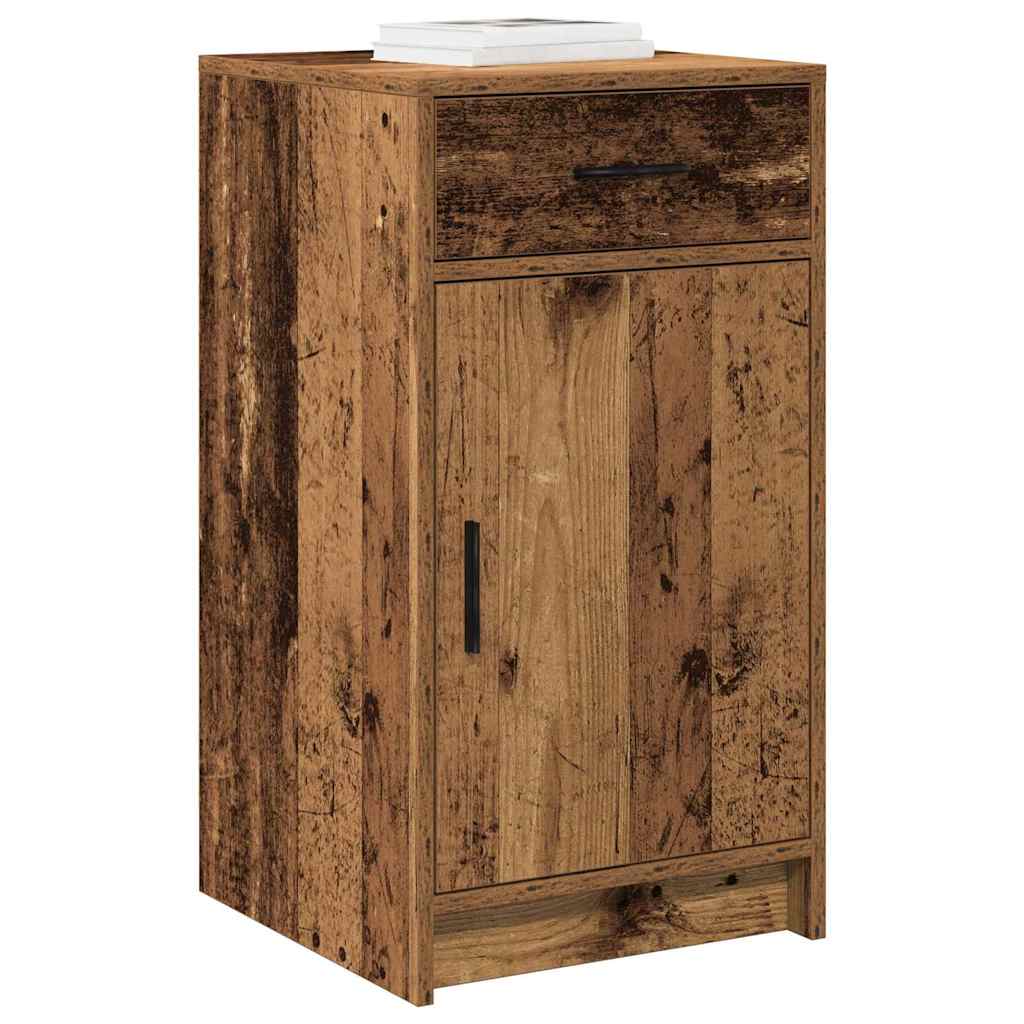 vidaXL Bufet Stare drewno 40 x 40.5 x 75 cm Materiał drewnopochodny