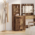 vidaXL Highboard z szufladą Stare drewno 40 x 40,5 x 135 cm