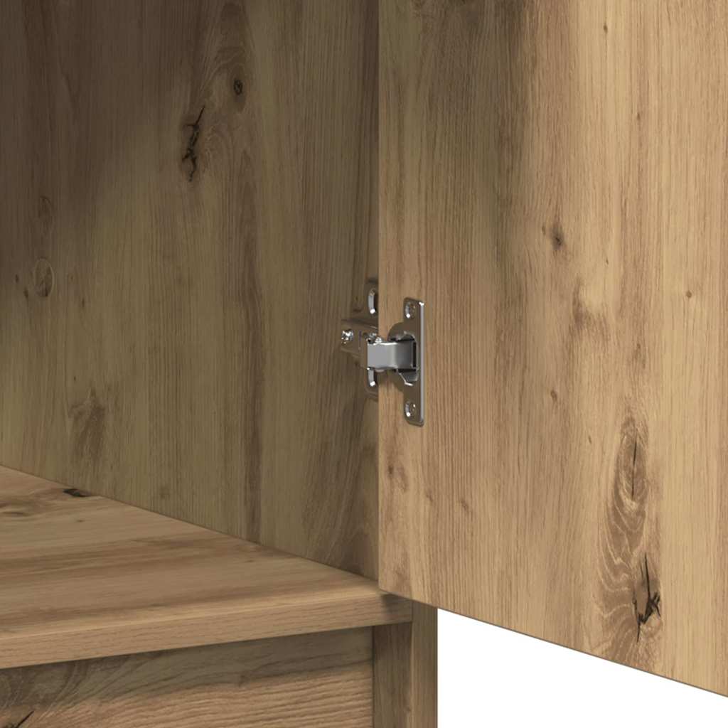 vidaXL Highboard z szufladą Dąb rzemieślniczy 41 x 40 x 135 cm