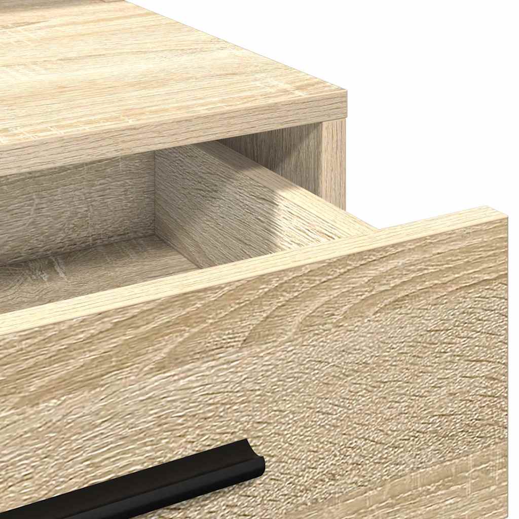 vidaXL Toaletka Dąb Sonoma 79 x 41 x 135 cm Materiał drewnopochodny
