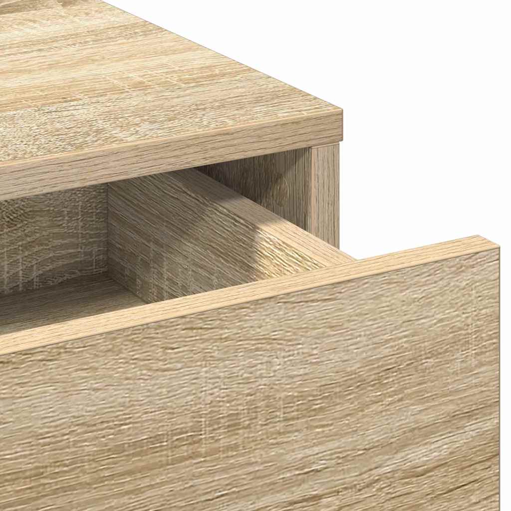 vidaXL Toaletka Dąb Sonoma 50 x 41 x 135 cm Materiał drewnopochodny