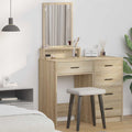 vidaXL Toaletka Dąb Sonoma 50 x 41 x 140 cm Materiał drewnopochodny