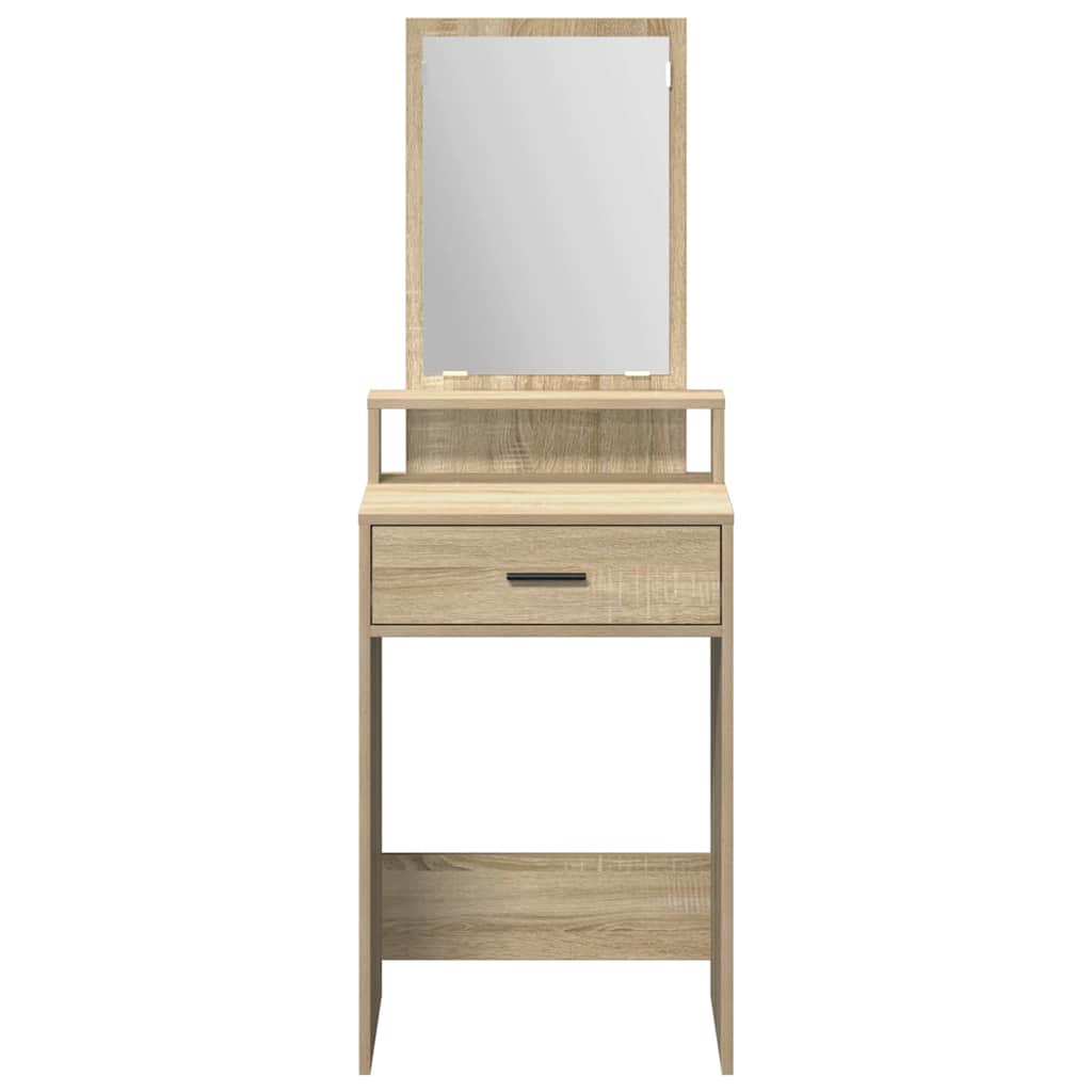 vidaXL Toaletka Dąb Sonoma 50 x 41 x 140 cm Materiał drewnopochodny