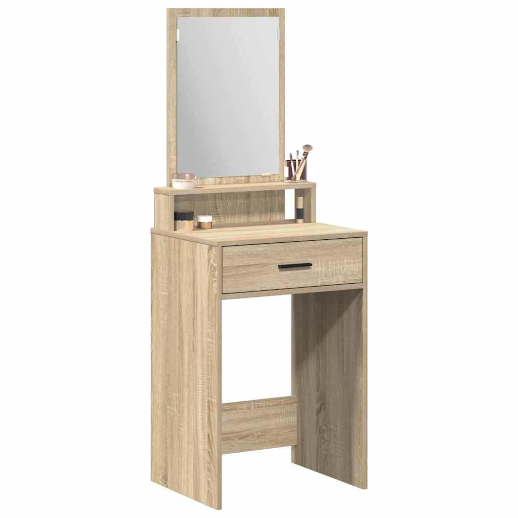 vidaXL Toaletka Dąb Sonoma 50 x 41 x 140 cm Materiał drewnopochodny