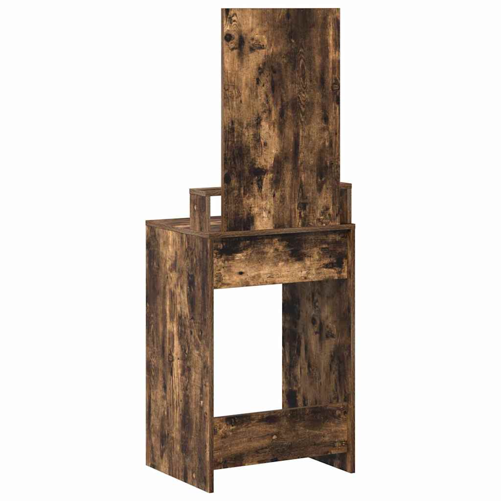 vidaXL Toaletka Dąb wędzony 50 x 41 x 140 cm Materiał drewnopochodny