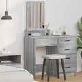 vidaXL Toaletka Szary Sonoma 50 x 41 x 140 cm Materiał drewnopochodny