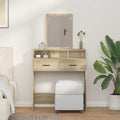 vidaXL Toaletka Dąb Sonoma 79 x 41 x 140 cm Materiał drewnopochodny