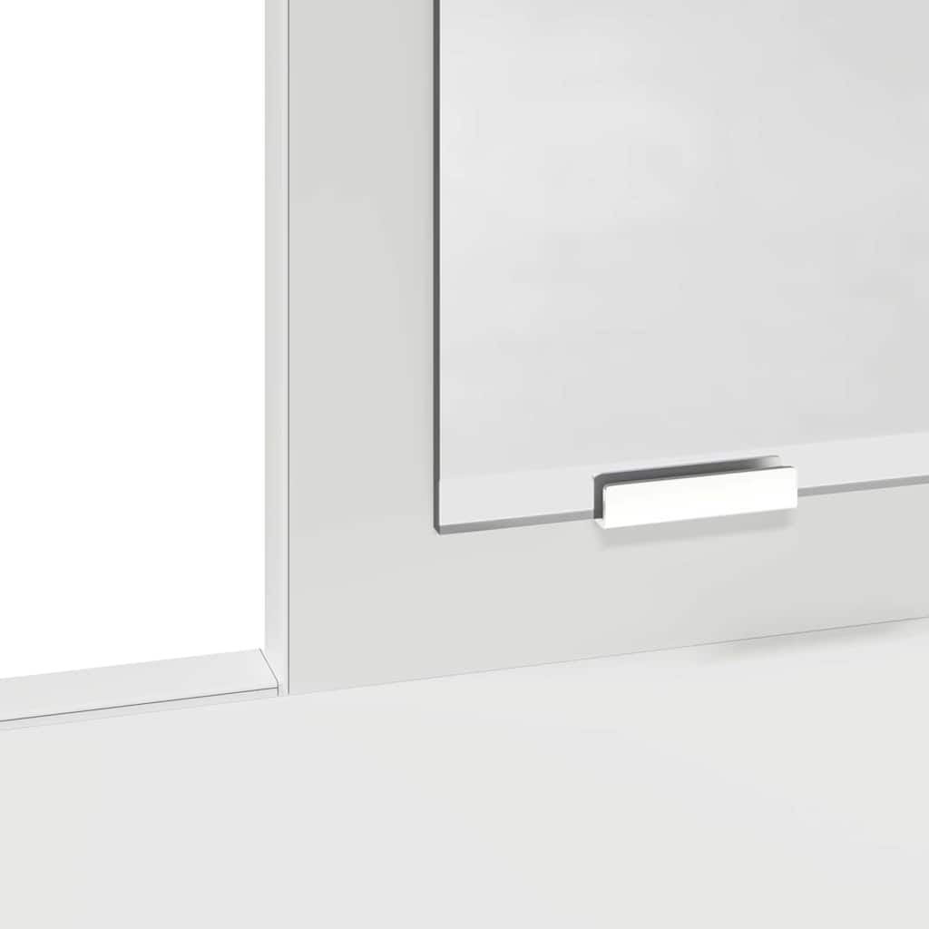 vidaXL Toaletka Biały 100 x 41 x 140 cm Materiał drewnopochodny