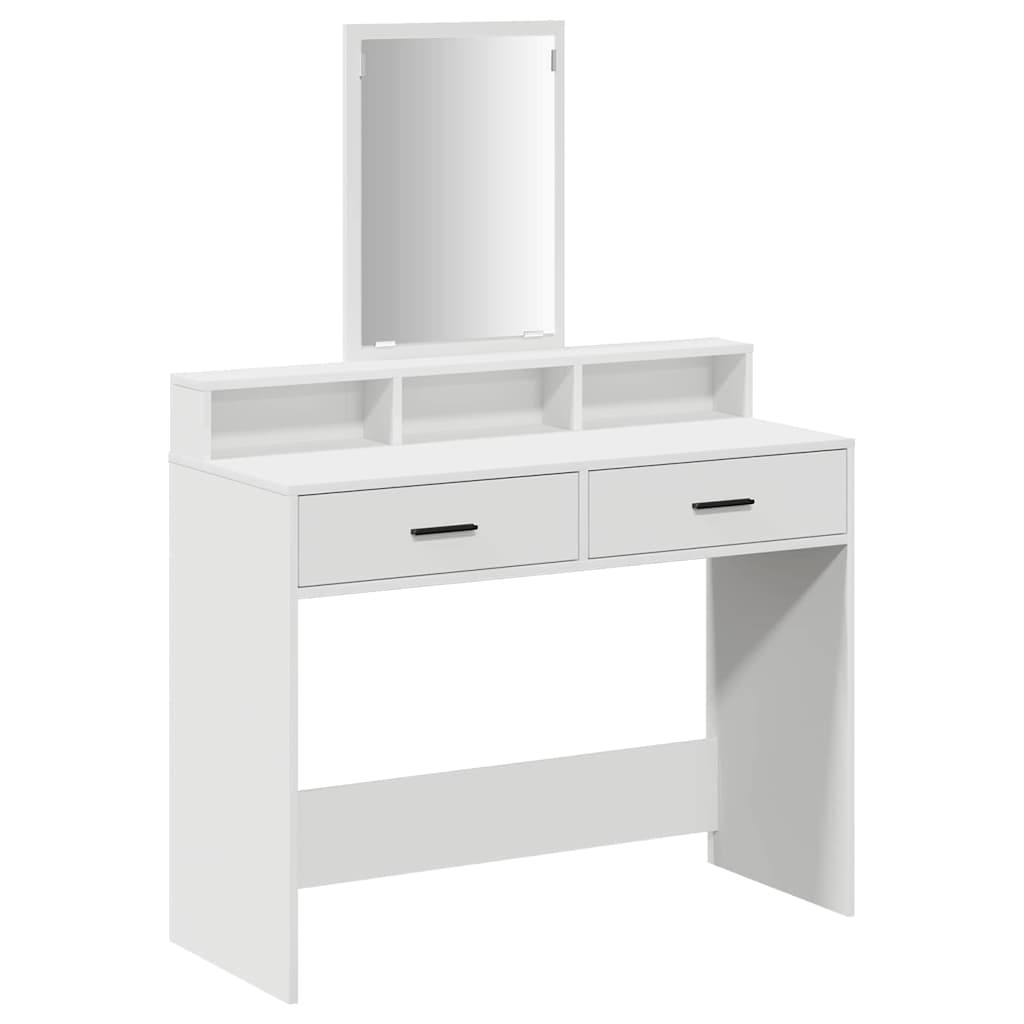 vidaXL Toaletka Biały 100 x 41 x 140 cm Materiał drewnopochodny