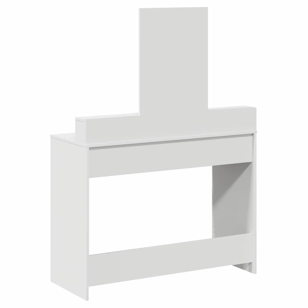 vidaXL Toaletka Biały 100 x 41 x 140 cm Materiał drewnopochodny
