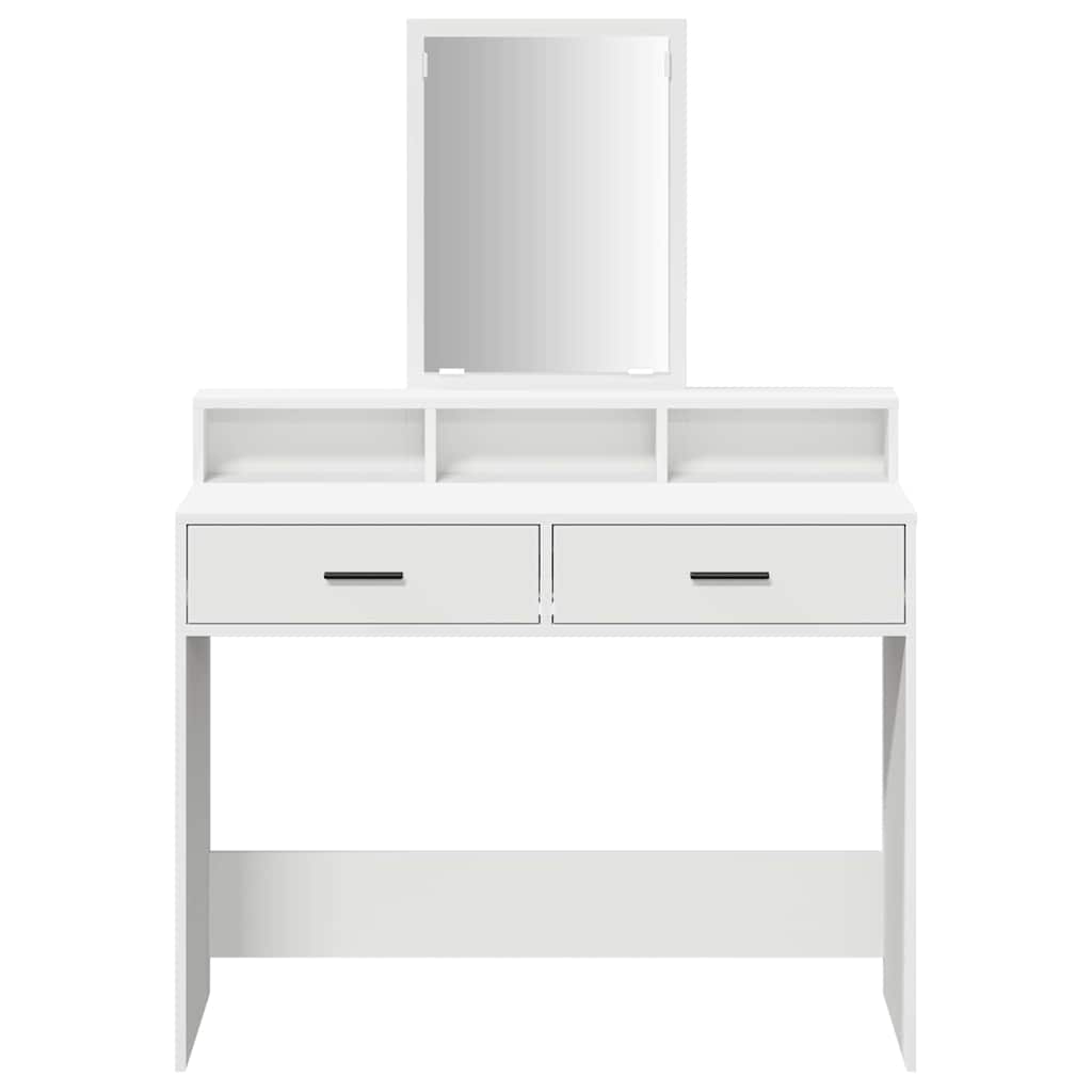 vidaXL Toaletka Biały 100 x 41 x 140 cm Materiał drewnopochodny