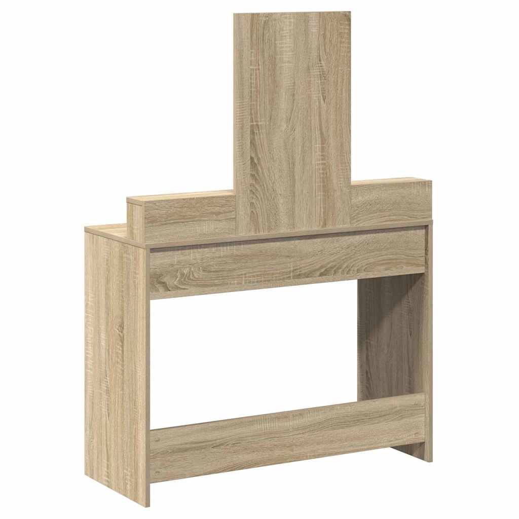 vidaXL Toaletka Dąb Sonoma 100 x 41 x 140 cm Materiał drewnopochodny