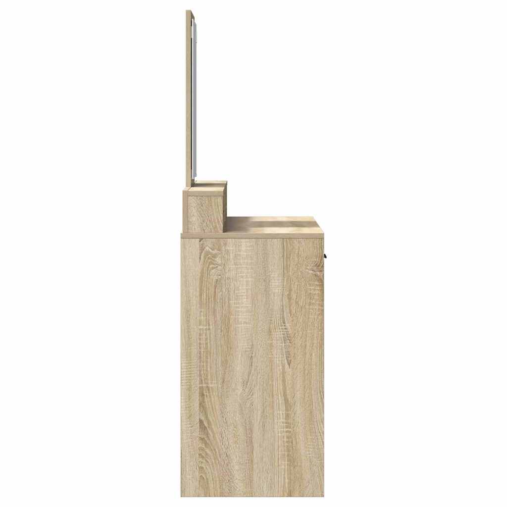 vidaXL Toaletka Dąb Sonoma 100 x 41 x 140 cm Materiał drewnopochodny