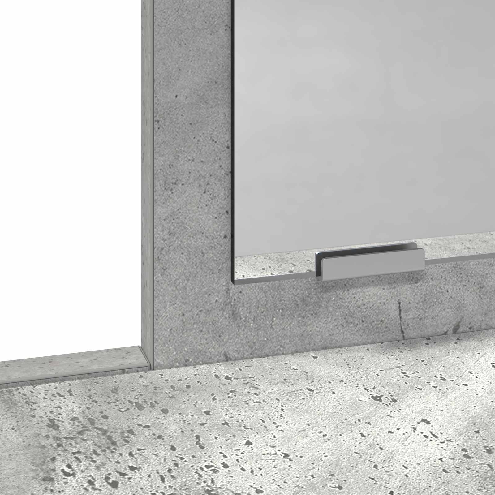 vidaXL Toaletka z szufladą z półką Betonowy szary 100 x 41 x 140 cm