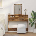 vidaXL Toaletka Stare drewno 100 x 41 x 140 cm Materiał drewnopochodny