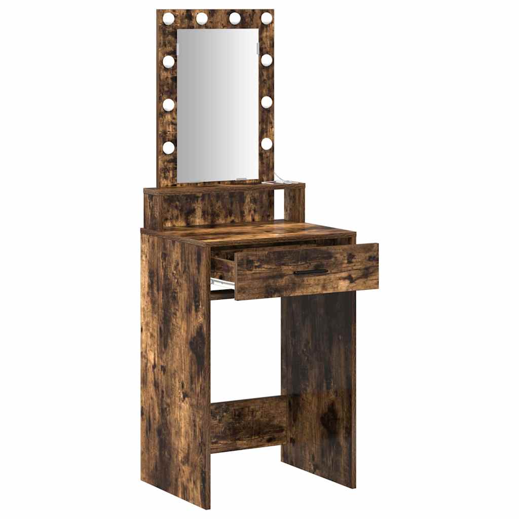 vidaXL Toaletka Brązowy 50 x 41 x 140 cm Materiał drewnopochodny