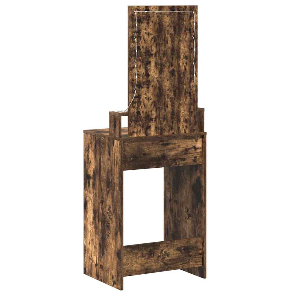 vidaXL Toaletka Brązowy 50 x 41 x 140 cm Materiał drewnopochodny