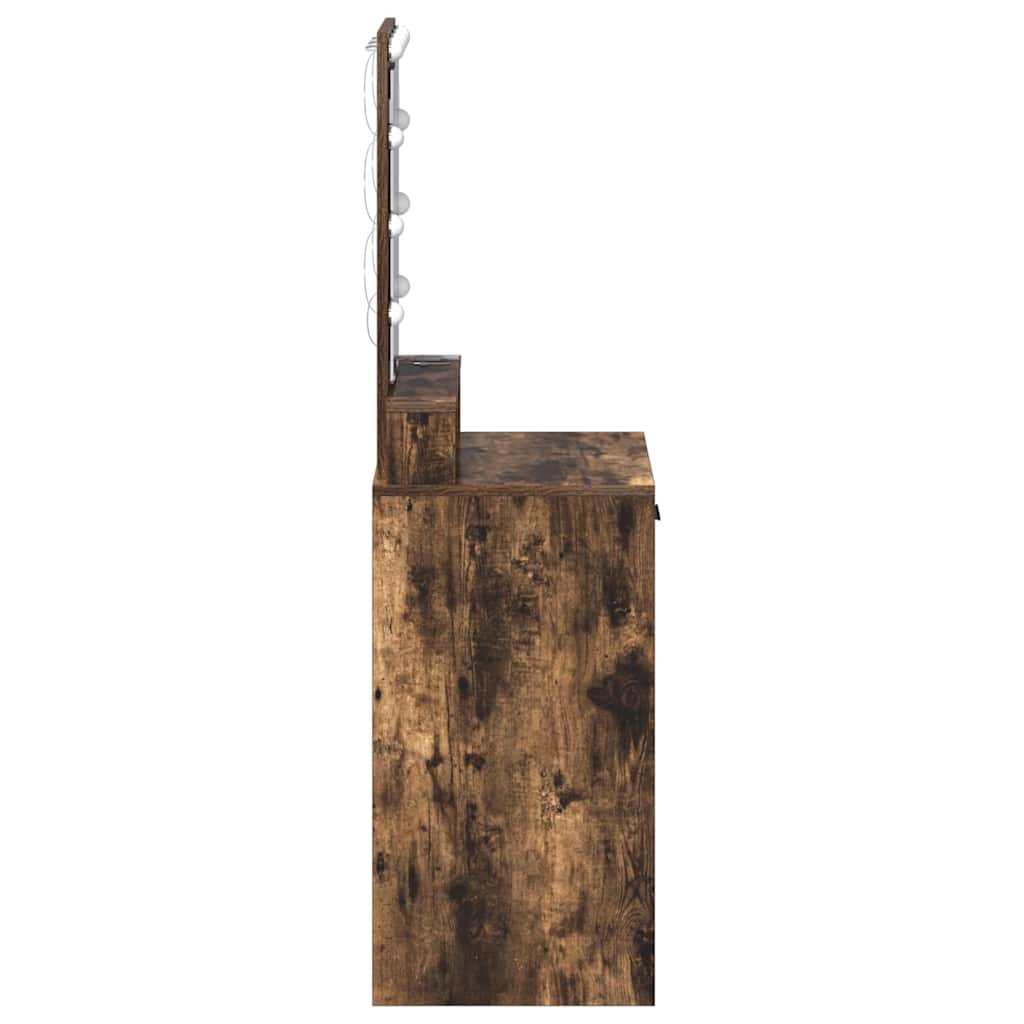 vidaXL Toaletka Brązowy 50 x 41 x 140 cm Materiał drewnopochodny