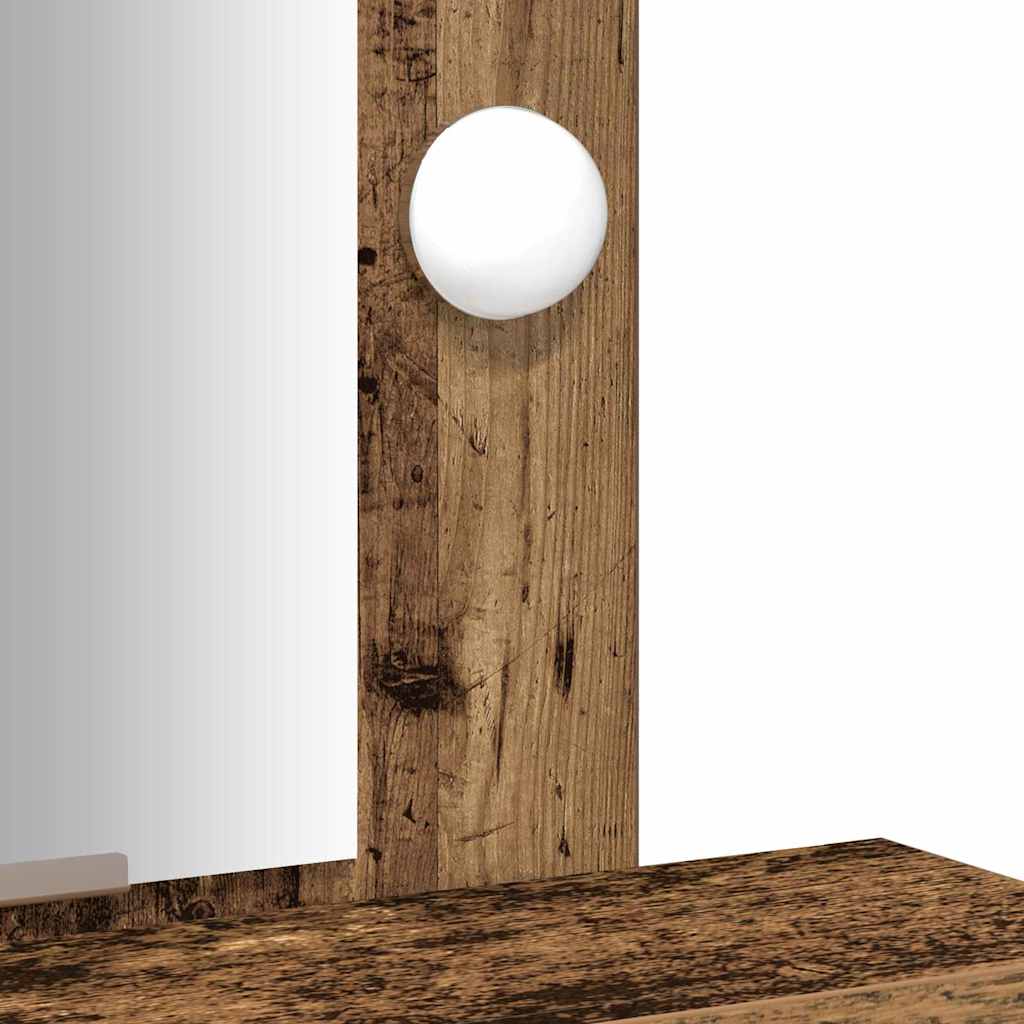 vidaXL Toaletka Brązowy 50 x 41 x 140 cm Materiał drewnopochodny