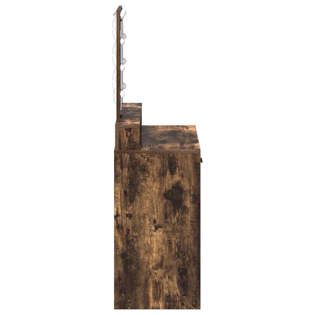 vidaXL Toaletka Brązowy 79 x 41 x 140 cm Materiał drewnopochodny