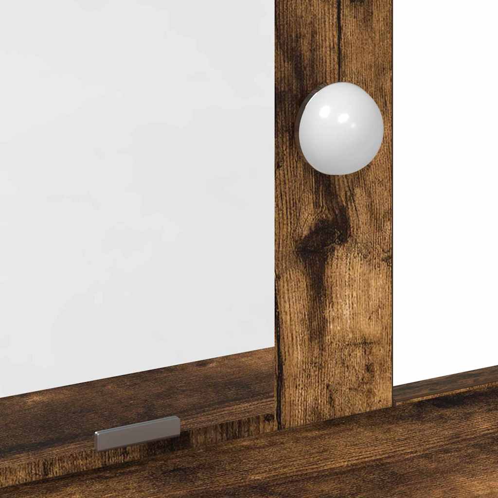 vidaXL Toaletka Brązowy 100 x 41 x 140 cm Materiał drewnopochodny
