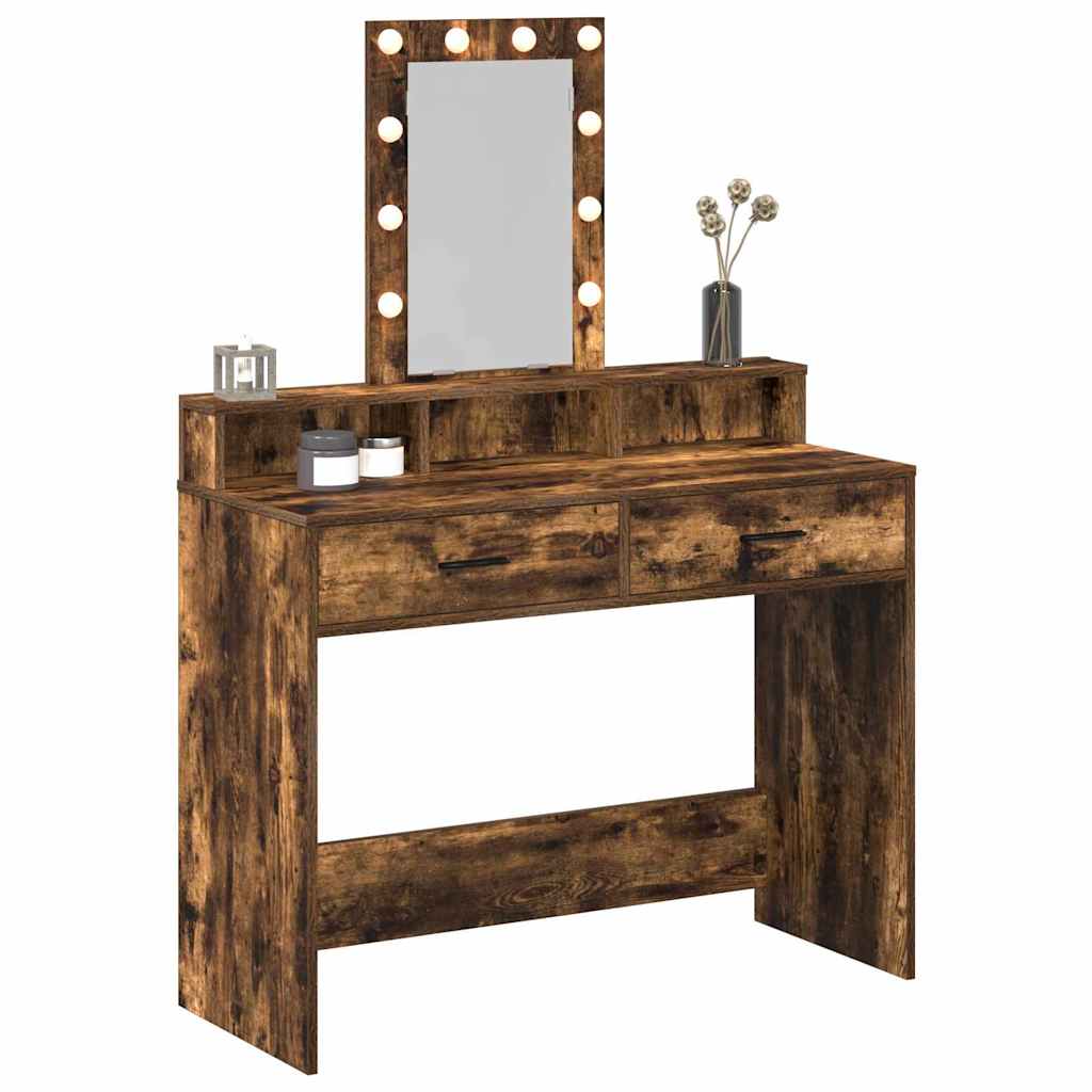 vidaXL Toaletka Brązowy 100 x 41 x 140 cm Materiał drewnopochodny