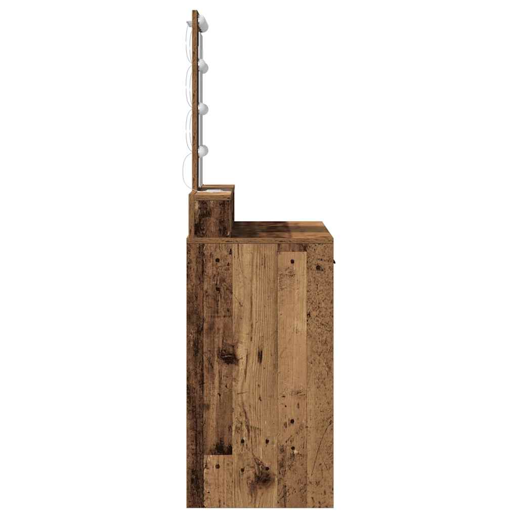 vidaXL Toaletka Brązowy 100 x 41 x 140 cm Materiał drewnopochodny