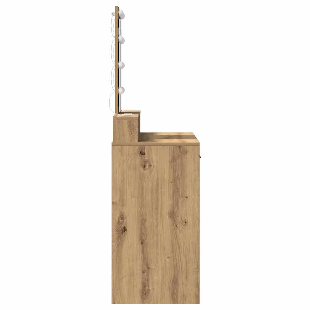 vidaXL Toaletka Brązowy 100 x 41 x 140 cm Materiał drewnopochodny