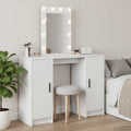 vidaXL Toaletka Biały 102 x 33 x 135 cm Materiał drewnopochodny