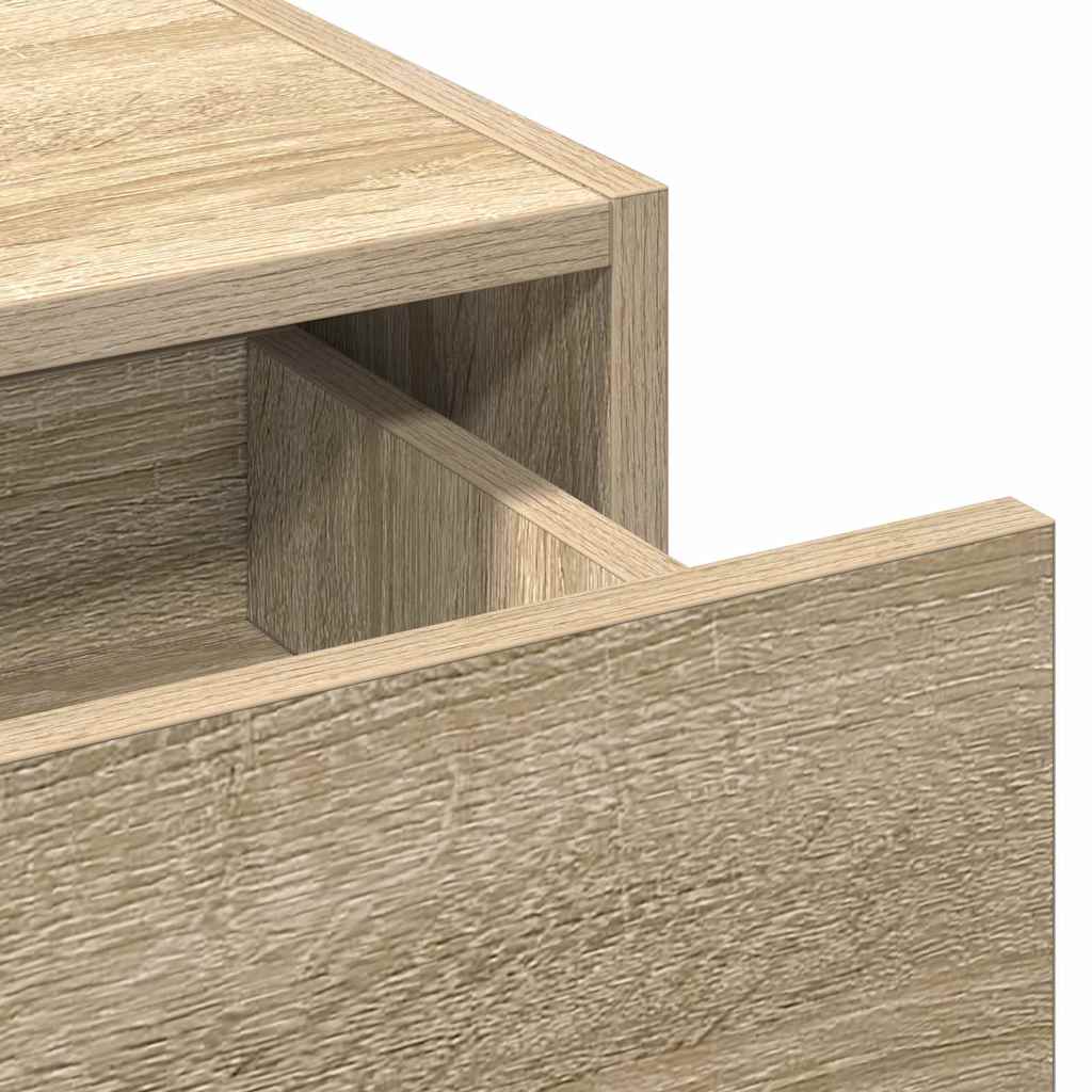 vidaXL Toaletka Brązowy 60 x 40 x 70 cm Materiał drewnopochodny