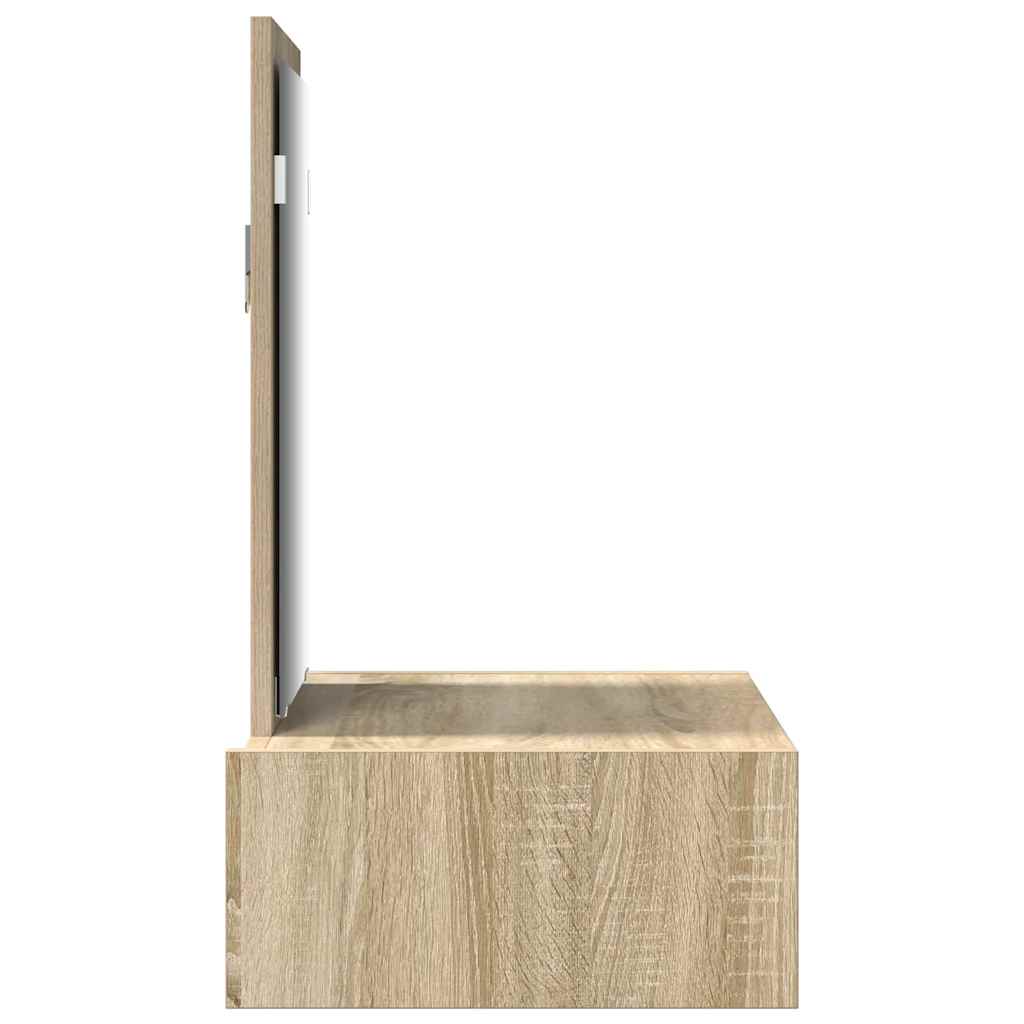 vidaXL Toaletka Brązowy 60 x 40 x 70 cm Materiał drewnopochodny