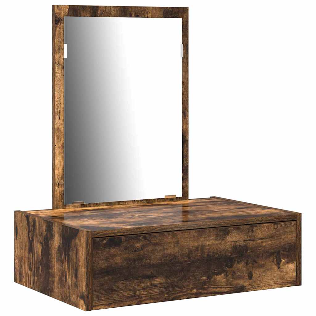 vidaXL Toaletka Brązowy 60 x 40 x 70 cm Materiał drewnopochodny