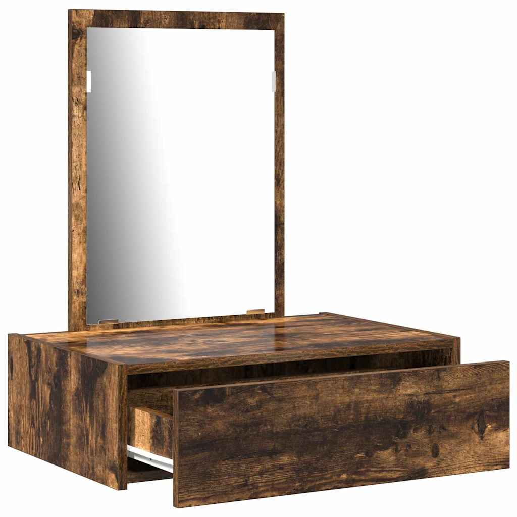 vidaXL Toaletka Brązowy 60 x 40 x 70 cm Materiał drewnopochodny