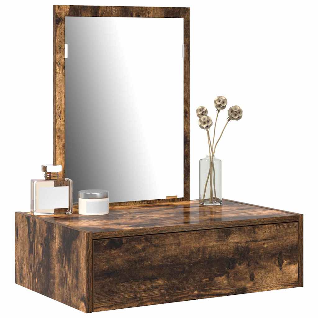 vidaXL Toaletka Brązowy 60 x 40 x 70 cm Materiał drewnopochodny