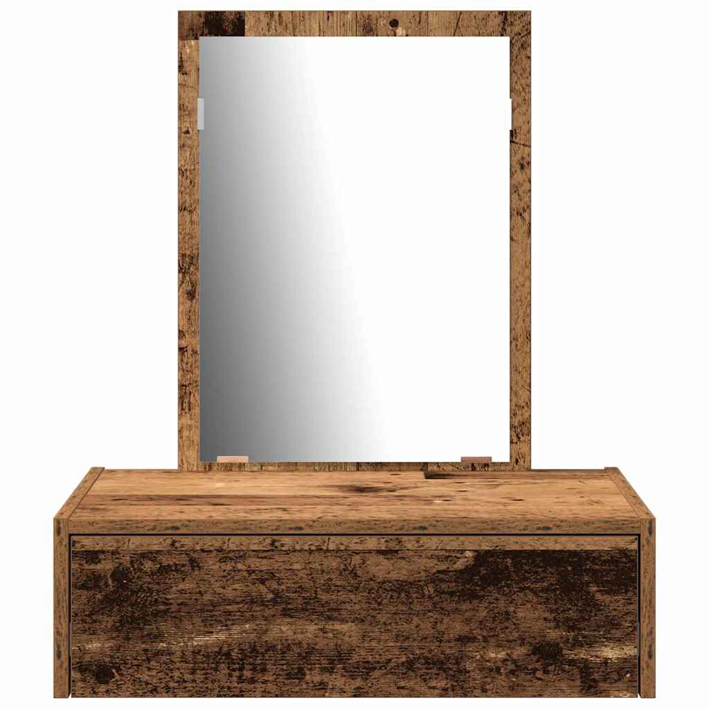 vidaXL Toaletka Brązowy 60 x 40 x 70 cm Materiał drewnopochodny