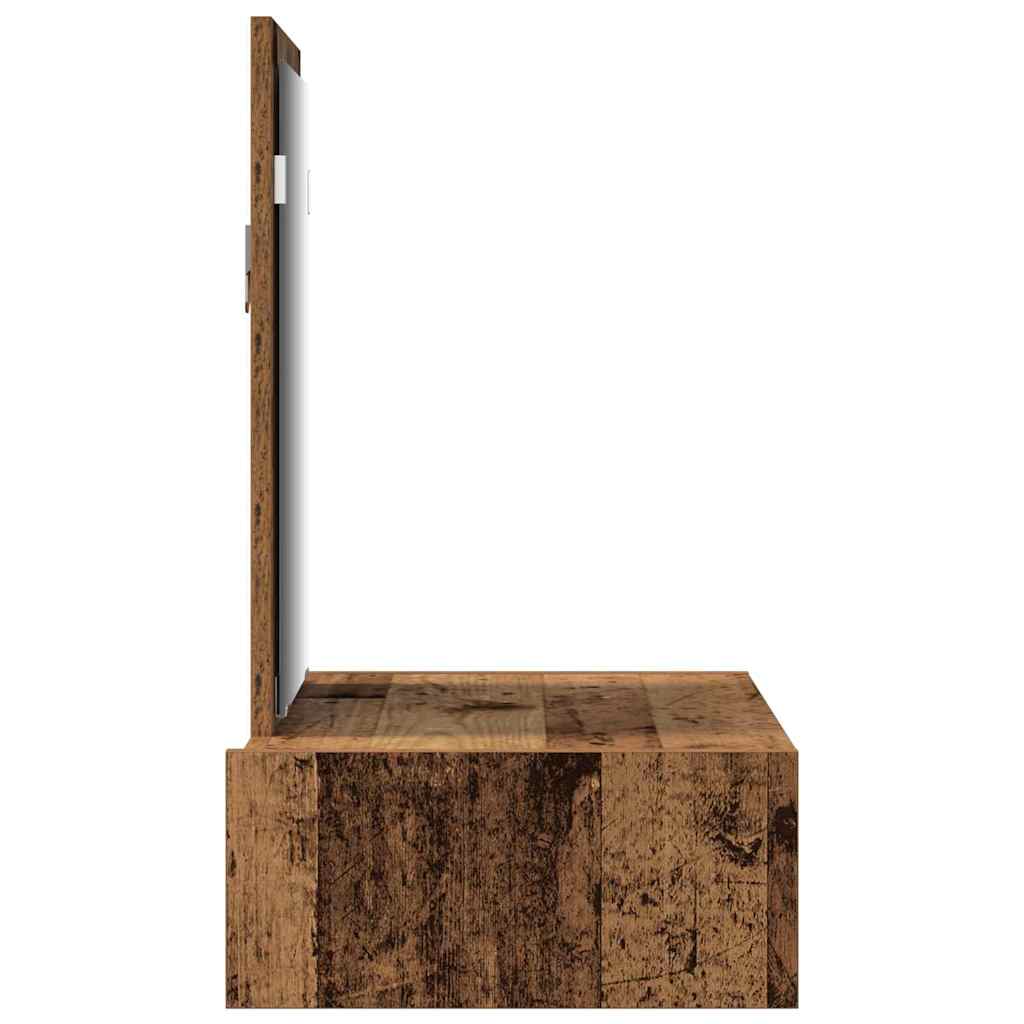 vidaXL Toaletka Brązowy 60 x 40 x 70 cm Materiał drewnopochodny