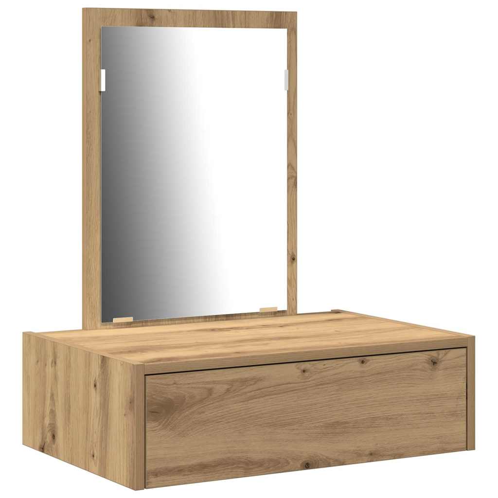 vidaXL Toaletka Brązowy 60 x 40 x 70 cm Materiał drewnopochodny