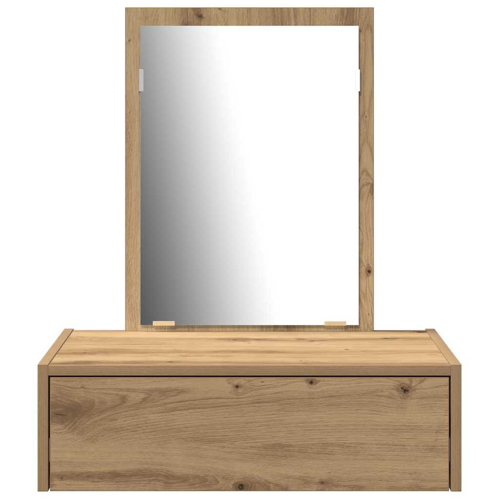 vidaXL Toaletka Brązowy 60 x 40 x 70 cm Materiał drewnopochodny