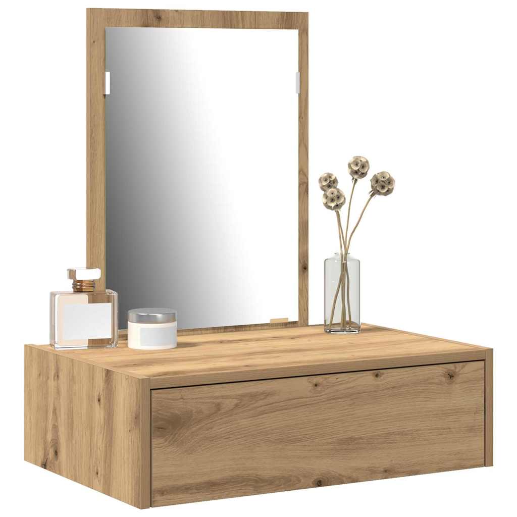vidaXL Toaletka Brązowy 60 x 40 x 70 cm Materiał drewnopochodny
