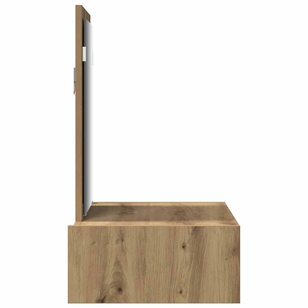 vidaXL Toaletka Brązowy 60 x 40 x 70 cm Materiał drewnopochodny