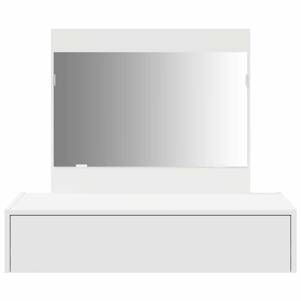 vidaXL Toaletka Biały 83 x 40 x 70 cm Materiał drewnopochodny