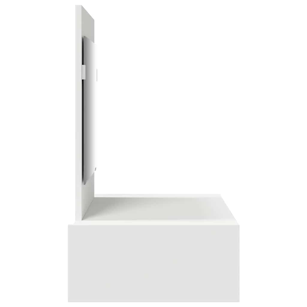 vidaXL Toaletka Biały 83 x 40 x 70 cm Materiał drewnopochodny