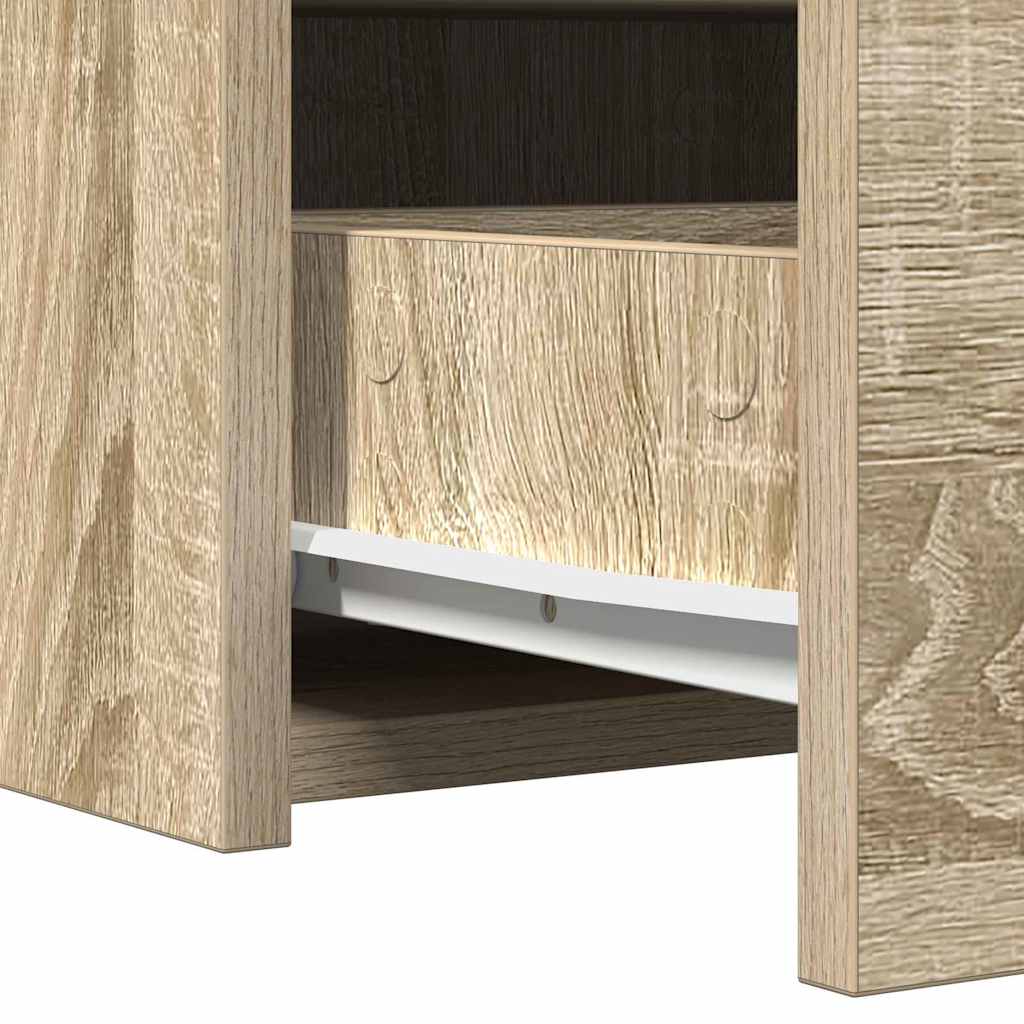 vidaXL Toaletka Brązowy 83 x 40 x 70 cm Materiał drewnopochodny