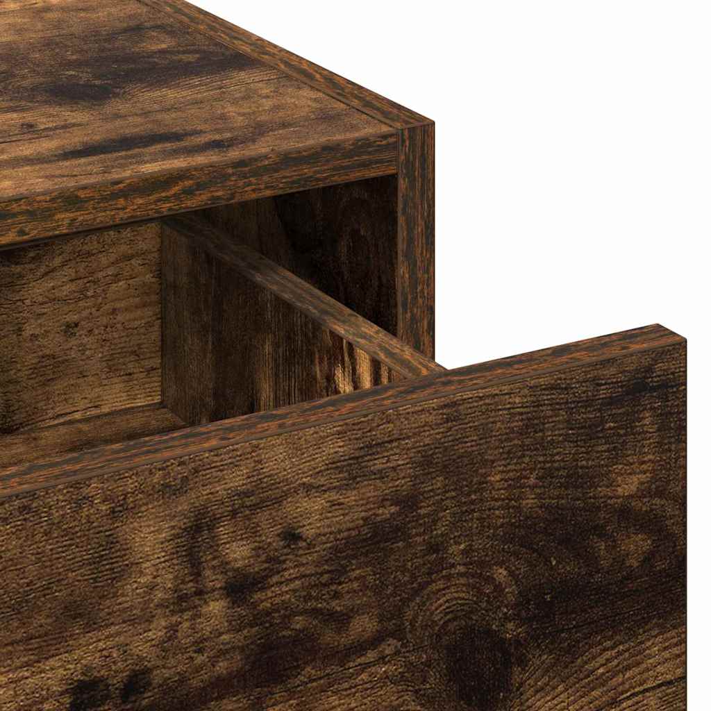 vidaXL Toaletka Brązowy 83 x 40 x 70 cm Materiał drewnopochodny