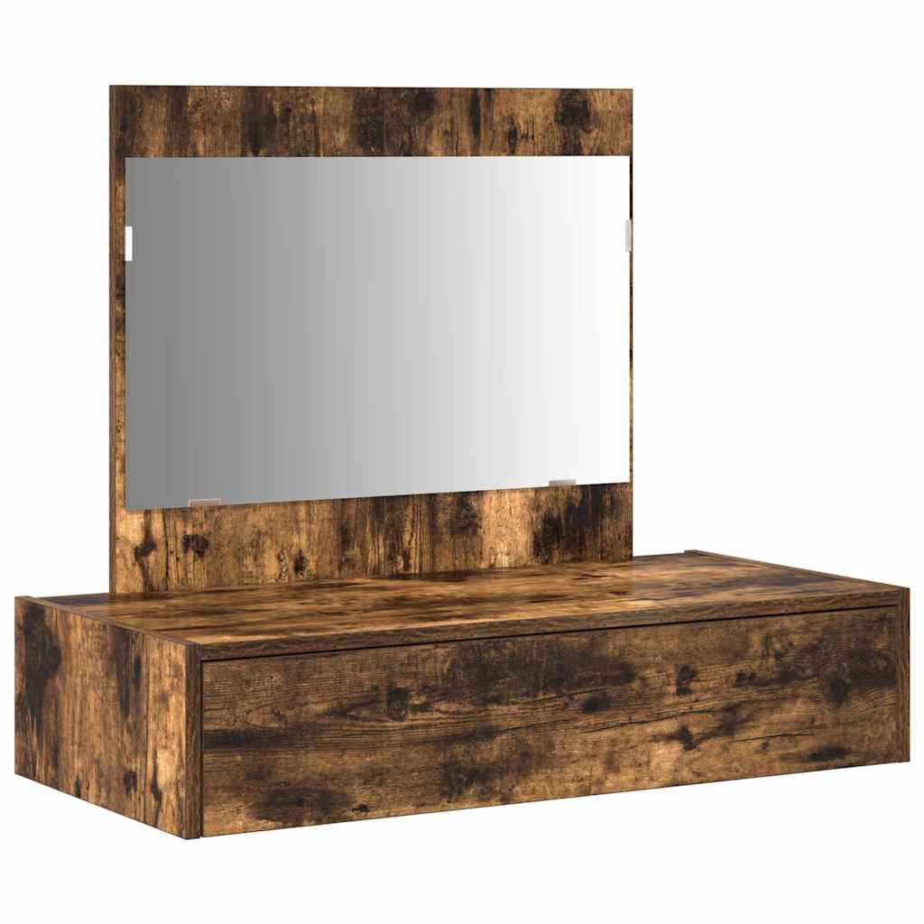 vidaXL Toaletka Brązowy 83 x 40 x 70 cm Materiał drewnopochodny