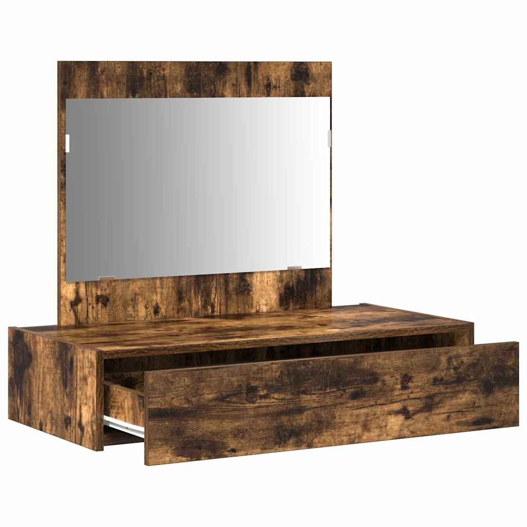 vidaXL Toaletka Brązowy 83 x 40 x 70 cm Materiał drewnopochodny