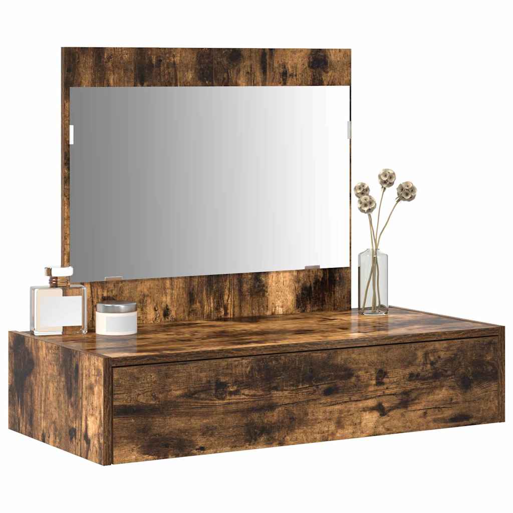 vidaXL Toaletka Brązowy 83 x 40 x 70 cm Materiał drewnopochodny