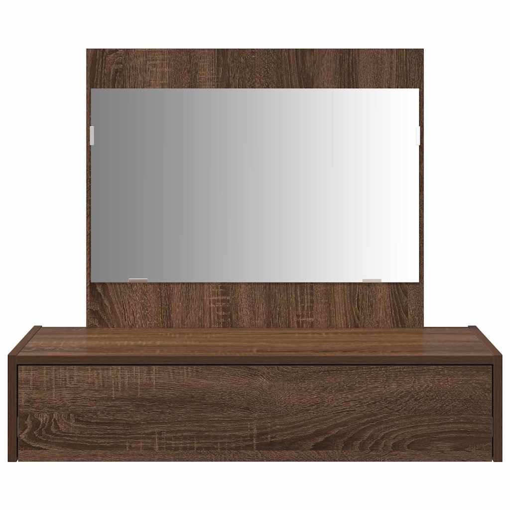 vidaXL Toaletka Brązowy 83 x 40 x 70 cm Materiał drewnopochodny