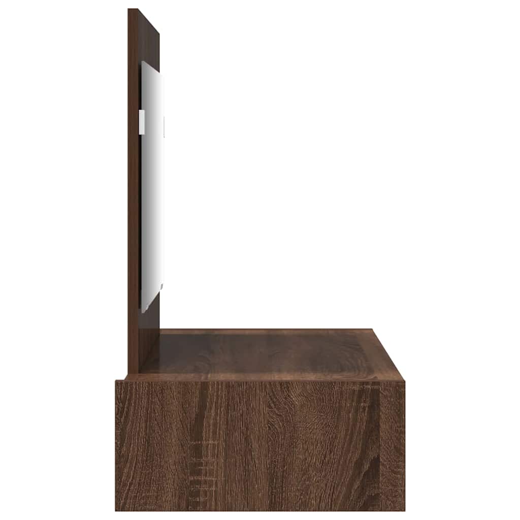 vidaXL Toaletka Brązowy 83 x 40 x 70 cm Materiał drewnopochodny