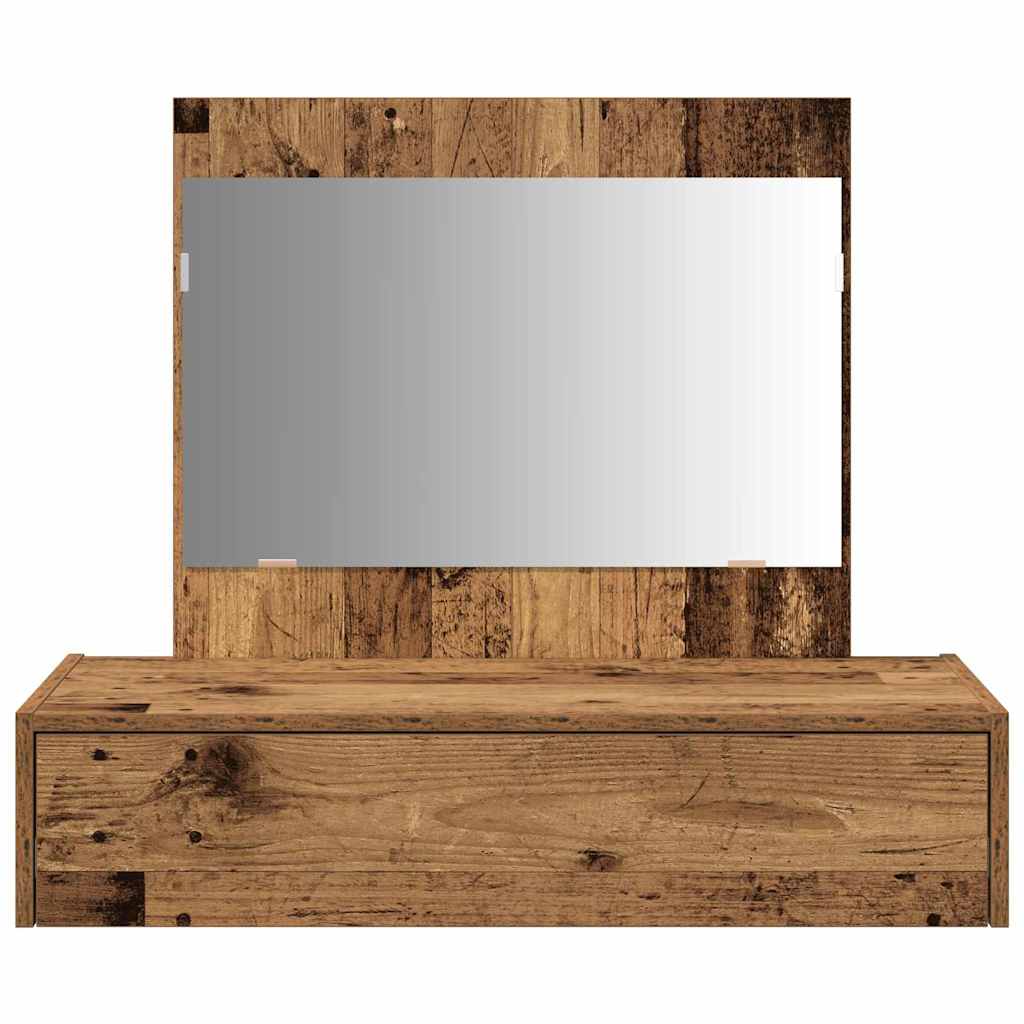 vidaXL Toaletka Brązowy 83 x 40 x 70 cm Materiał drewnopochodny